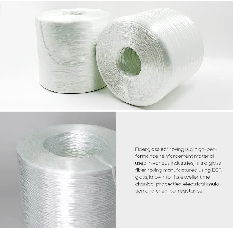 1200Tex Fiberglass ECR Roving High Quality For Pipes
