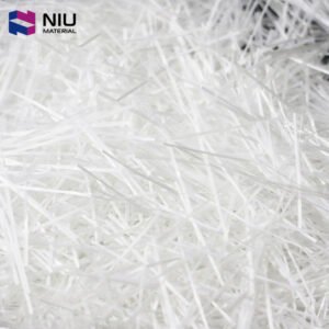 CE BV ISO 9001 Certificated For Gypsum Board 24mm AR Chop Strand Glass Fiber